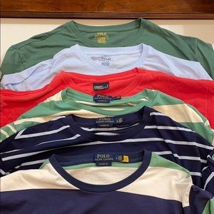 Ralph Lauren Polo T-Shirts 🔥Sale! 6 Shirt LOT!